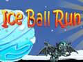 Spel Ice Ball Run