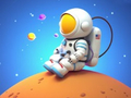 Spel Coloring Book: Spaceman Sitting