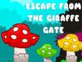 Spel Escape from the Giraffe Gate