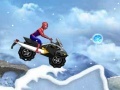 Spel Spiderman Snow Scooter