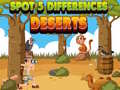 Spel Spot 5 Differences Deserts