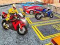 Spel Heavy Bikes City Parking Game 3D