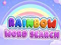 Spel Rainbow Word Search
