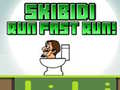 Spel Skibidi Run Fast Run!