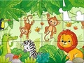 Spel Jigsaw Puzzle: Animals In The Jungle
