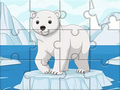 Spel Jigsaw Puzzle: Polar Bear