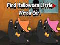 Spel Find Halloween Little Witch Girl