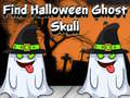 Spel Find Halloween Ghost Skull