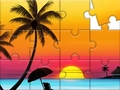 Spel Jigsaw Puzzle: Sunset