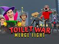 Spel Toilet War: Merge Skibidi