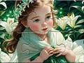 Spel Jigsaw Puzzle: Forest Baby Fairy