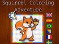 Spel Squirrel Coloring Adventure