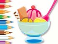 Spel Coloring Book: Ice Cream Sundae