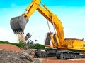 Spel Excavator Crane Driving Sim