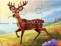 Spel Jigsaw Puzzle: Running Deer