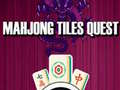 Spel Mahjong Tiles Quest