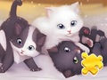 Spel Jigsaw Puzzle: Playing Cats