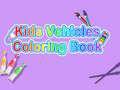 Spel Kids Vehicles Coloring Book