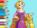 Spel Coloring Book: Princess Rapunzel
