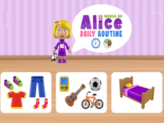 Spel World of Alice Daily Routine