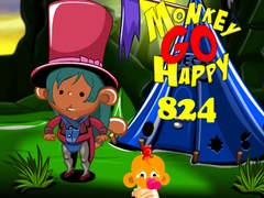 Spel Monkey Go Happy Stage 824