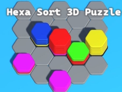 Spel Hexa Sort 3D Puzzle