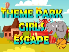 Spel Theme Park Girls Escape