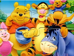 Spel Jigsaw Puzzle: Winnie With Friends
