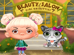 Spel Beauty Salon Girl Hairstyles