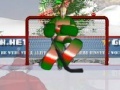 Spel Santas hockey shootout