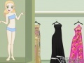 Spel Shop N Dress Food Roll Game: One Shoulder Dress