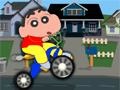 Spel Shin chan bike