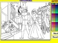 Spel Cinderella Online Coloring Game