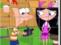 Spel Phineas And Ferb Spin Puzzle