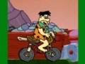 Spel Flintstones biking