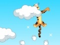Spel Tiger jumps on clouds