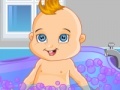 Spel Cute Baby Boy Bath