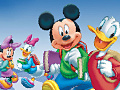 Spel Mickey School Online Coloring