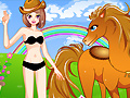 Spel Cool Girl And Horse