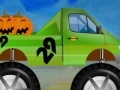Spel Monster truck Halloween race