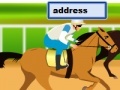 Spel Horse racing typing