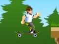 Spel Ben 10 Skateboarding