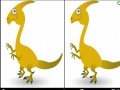 Spel Dinosaur Goofs spot the difference