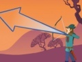Spel Robin Hood a Fight with a Zombie