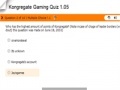 Spel Kongregate Gaming Quiz
