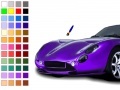 Spel Fabulous Car coloring