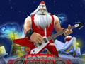 Game in Santa Rock Star Metal Kerstmis 