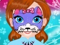 Spel Frozen - The images on the face for Anna