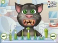 Spel Talking Tom. Tooth problems