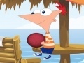 Spel Phineas and Ferb: beach sports